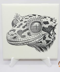 Crested Gecko 4"x4" Tile