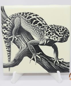 Leopard Gecko 4"x4" Tile